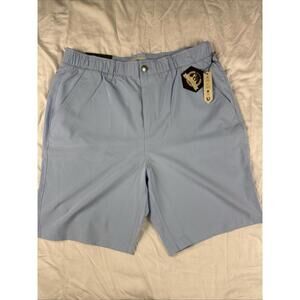 NWT Robie Whelan Golf Shorts Light Blue 34” Waist 9” Inseam